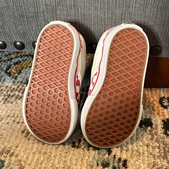 Red checked vans! EUC. TODDLER SIZE 5 - Picture 4 of 4
